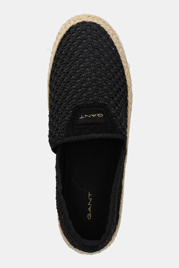 Gant espadrile Raffiaville negru 30568946.G00