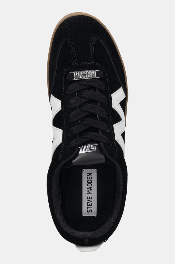 Semišové sneakers boty Steve Madden Degree černá SM11003179.015