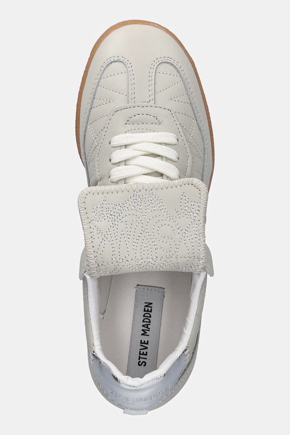 Steve Madden sneakersy skórzane Eforma beżowy SM11003559.OWT