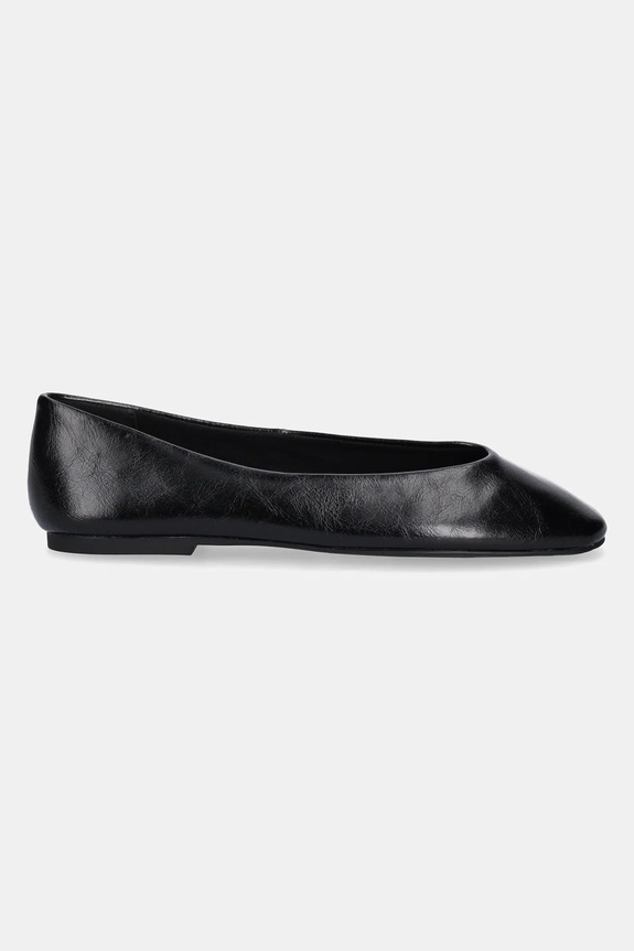 Steve Madden ballerine in pelle Darts SM11003624.05O nero SS25
