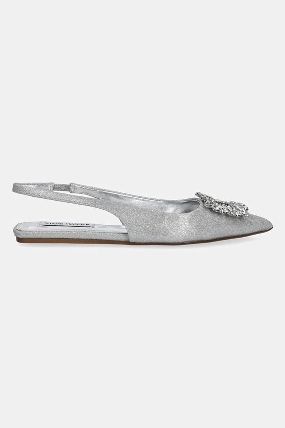 Steve Madden baleriny Calista SM11003625.SIG srebrny SS25