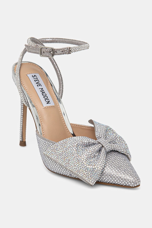 Steve Madden szpilki Vincentia-R syntetyczny srebrny SM11003650.968