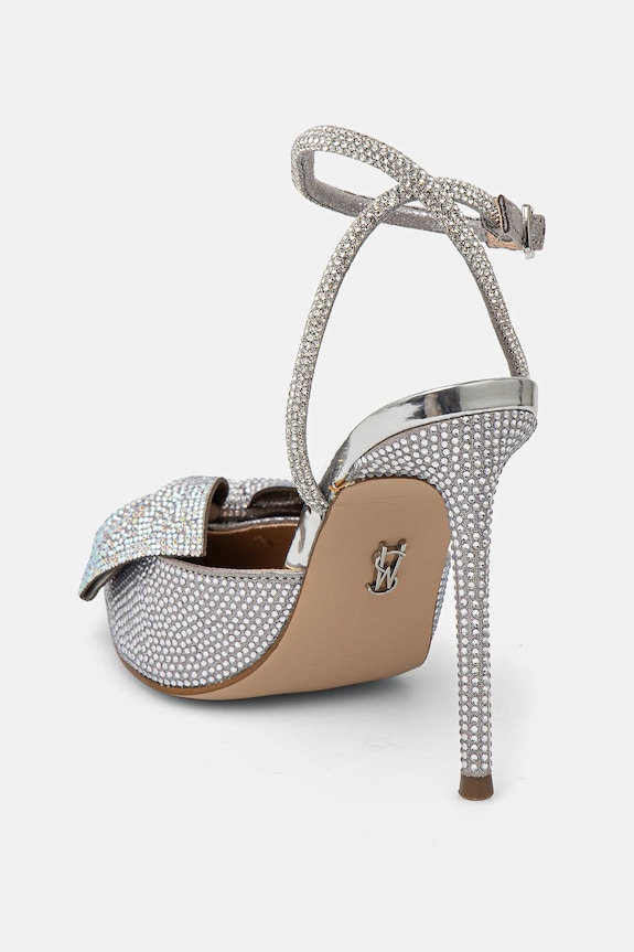 Obuwie Steve Madden szpilki Vincentia-R SM11003650.968 srebrny