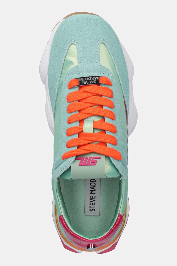 Steve Madden sneakersy Setback turkusowy SM11003600.F/M
