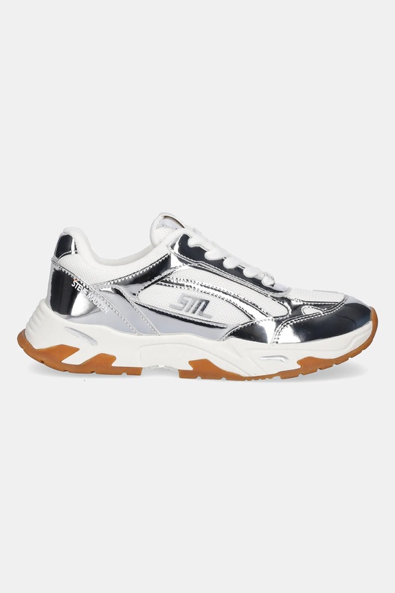 Sneakers Steve Madden Sneak Peak-E SM19000129.751 ασημί SS25