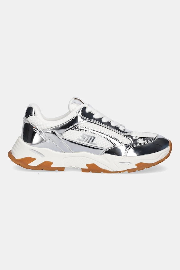 Sneakers Steve Madden Sneak Peak-E SM19000129.751 ασημί SS25