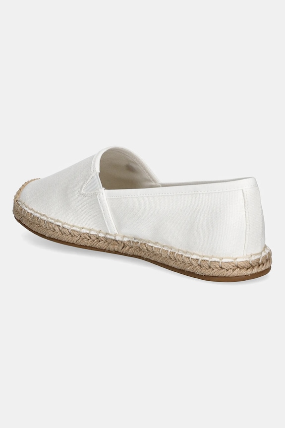 Încălțăminte Tommy Hilfiger espadrile de femei FLAG CANVAS ESPADRILLE FW0FW08541 alb