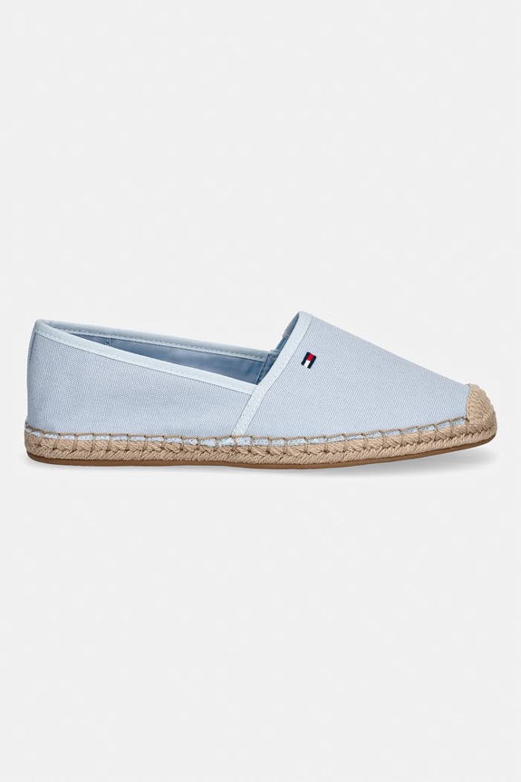 Tommy Hilfiger espadrile de damă FLAG CANVAS ESPADRILLE FW0FW08541 albastru SS26