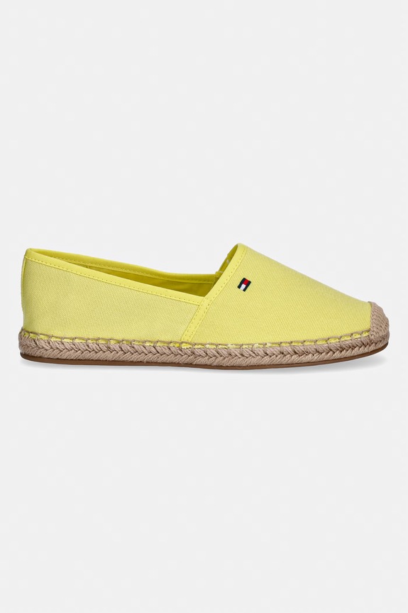 Tommy Hilfiger espadrile damă FLAG CANVAS ESPADRILLE FW0FW08541 galben SS26