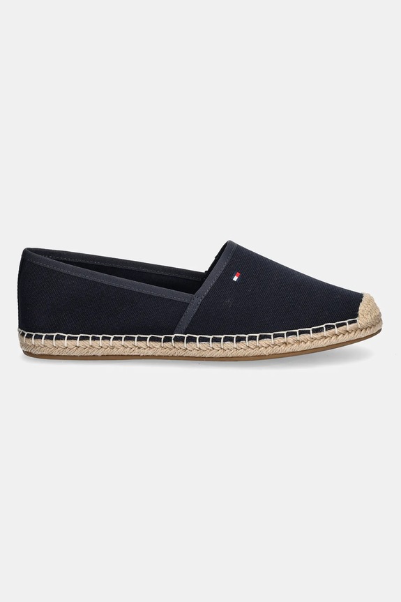 Tommy Hilfiger espadrile femei FLAG CANVAS ESPADRILLE FW0FW08541 bleumarin SS26