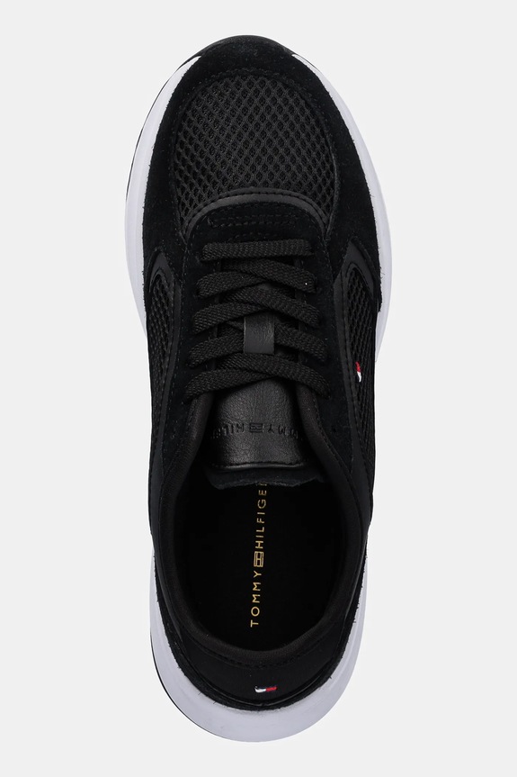 Tommy Hilfiger sneakers SPORTY RUNNER negru FW0FW08644