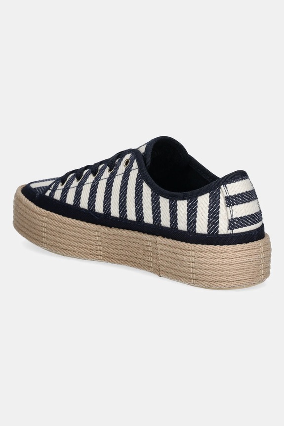 Obutev Teniske Tommy Hilfiger VULC ROPE SNEAKER ITHACA FW0FW08646 mornarsko modra