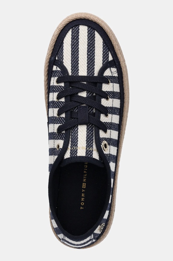 Teniske Tommy Hilfiger VULC ROPE SNEAKER ITHACA mornarsko modra FW0FW08646