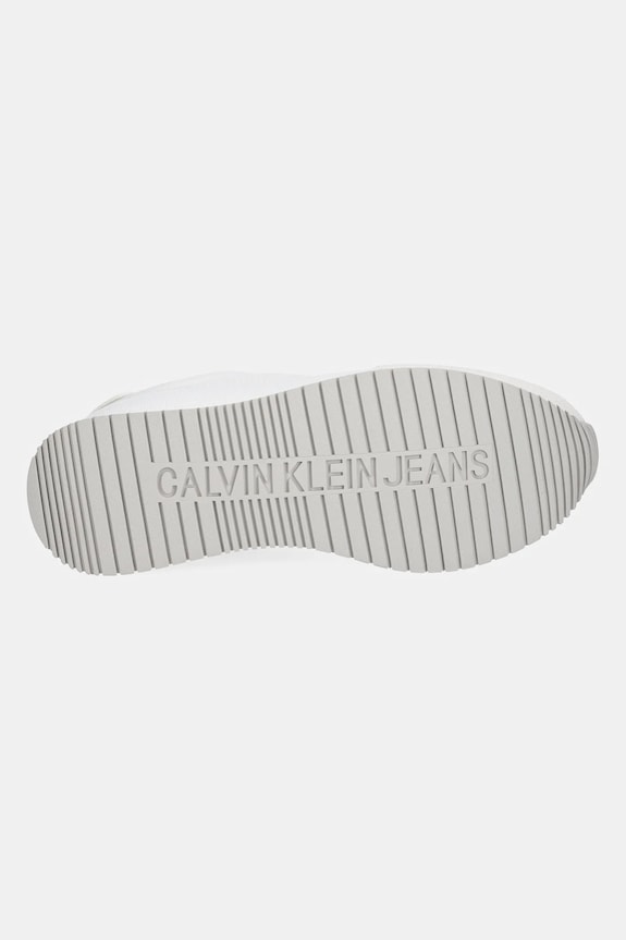 Calvin Klein Jeans sneakersy RETRO RUNNER LOW LACEUP CANVAS YW0YW01888 biały