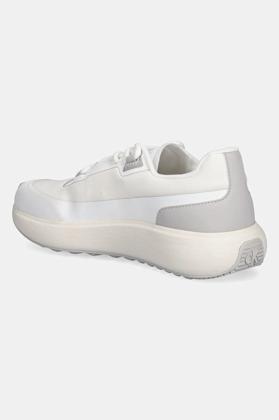 Obutev Superge Calvin Klein Jeans ATHLEISURE RUNNER LACEUP NT YW0YW01823 bela