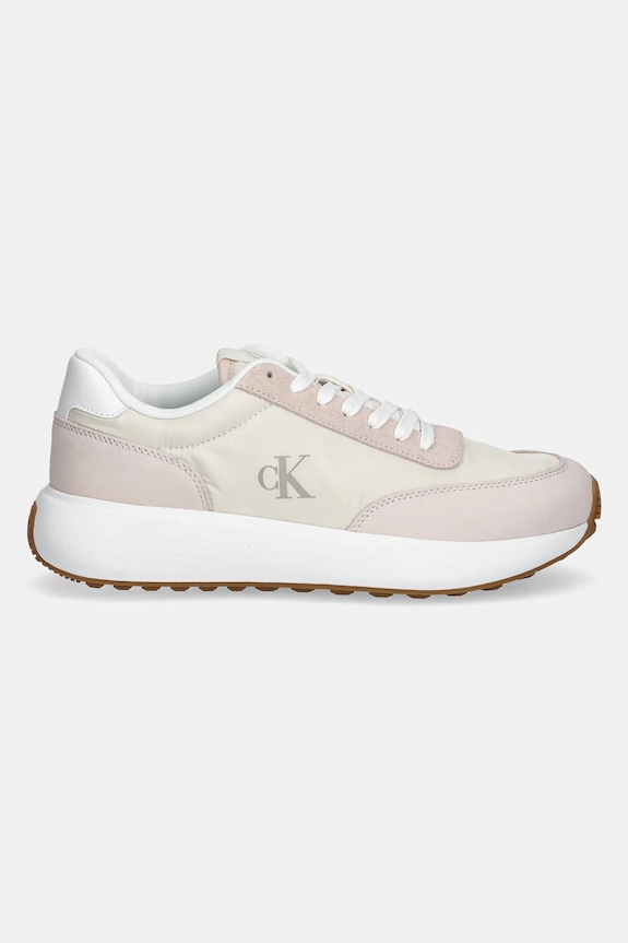 Calvin Klein Jeans sneakers ATHLEISURE RUNNER LACEUP MIX WN YW0YW01774 beige SS25