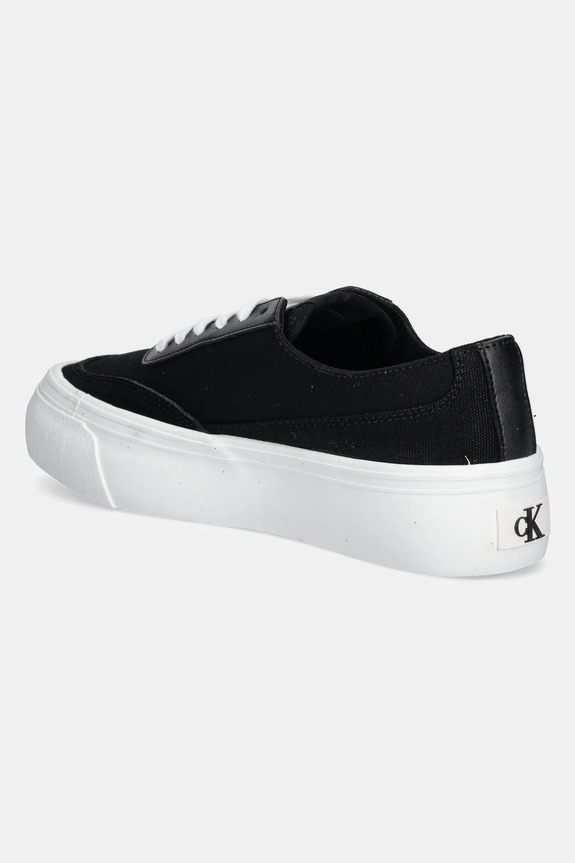 Obuv Tenisky Calvin Klein Jeans VULC FLATFORM LOW CV MIX MG YW0YW01770 čierna