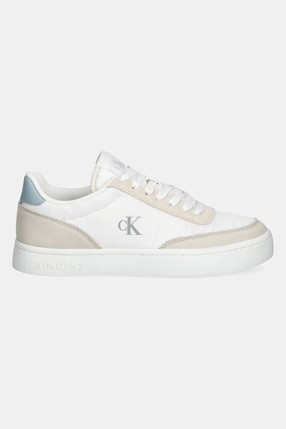 Tenisky Calvin Klein Jeans CLASSIC CUPSOLE MIX IN YW0YW01767 biela SS25