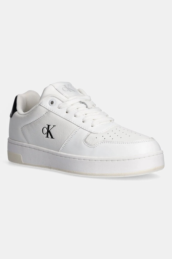 Calvin Klein Jeans sneakersy BASKET CUPSOLE LOW MG syntetyczny biały YW0YW01765
