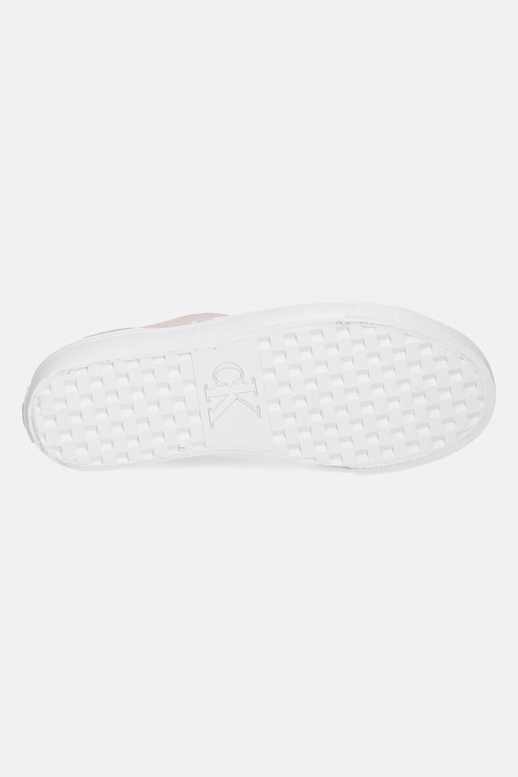Calvin Klein Jeans VULC FLATFORM LOW CV MG πάνινα sneakers Γυναικεία YW0YW01763 μπεζ