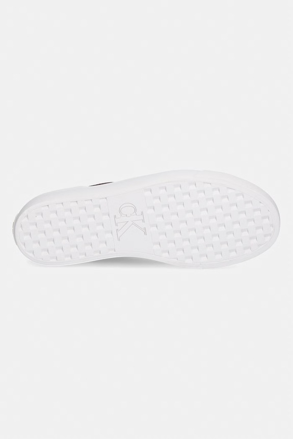Calvin Klein Jeans VULC FLATFORM LOW CV MG teniși femei YW0YW01763 maro