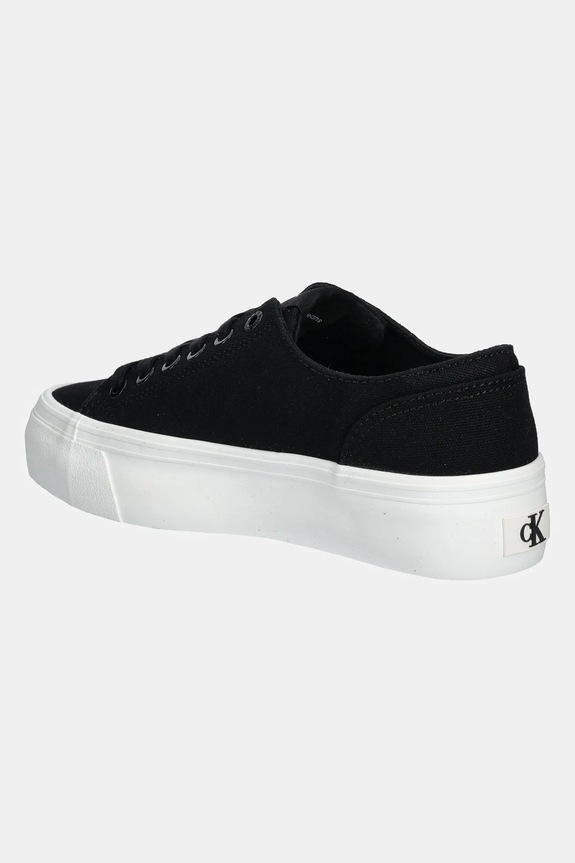 Obuwie Calvin Klein Jeans VULC FLATFORM LOW CV MG tenisówki damskie YW0YW01763 czarny