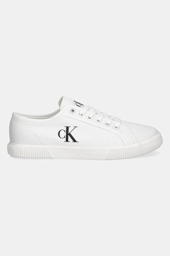 Calvin Klein Jeans tenisi ESS VULC LOW CV MG WN YW0YW01762 alb SS25