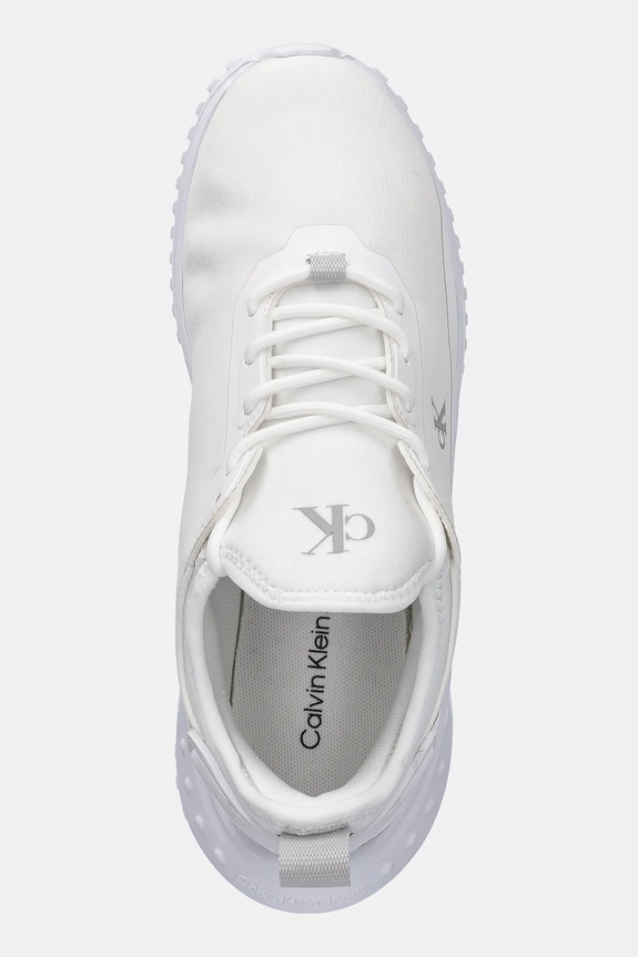Calvin Klein Jeans sportcipő EVA RUNNER LOW LACE MIX IN fehér YW0YW01759