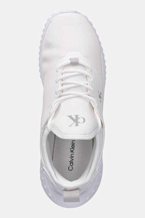 Calvin Klein Jeans sportcipő EVA RUNNER LOW LACE MIX IN fehér YW0YW01759