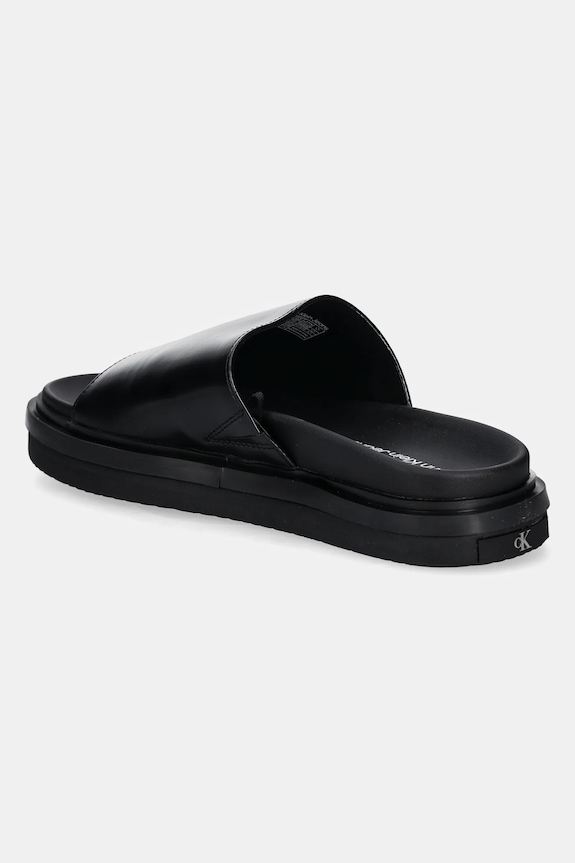 Obuv Šľapky Calvin Klein Jeans FLAT MOLDED SANDAL SLIDE YW0YW01710 čierna