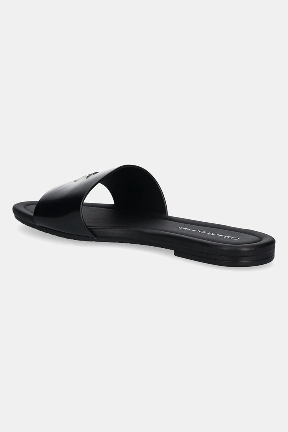 Obuwie Calvin Klein Jeans klapki FLAT SANDAL SLIDE MG YW0YW01697 czarny