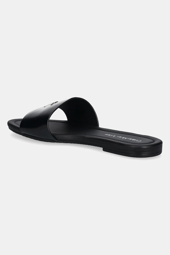 Obuwie Calvin Klein Jeans klapki FLAT SANDAL SLIDE MG YW0YW01697 czarny