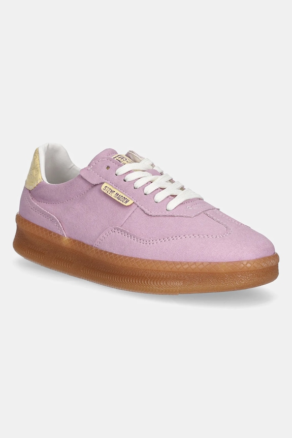 Sneakers Steve Madden Euphoria απομίμηση λείου δέρματος μωβ SM11003591.50C