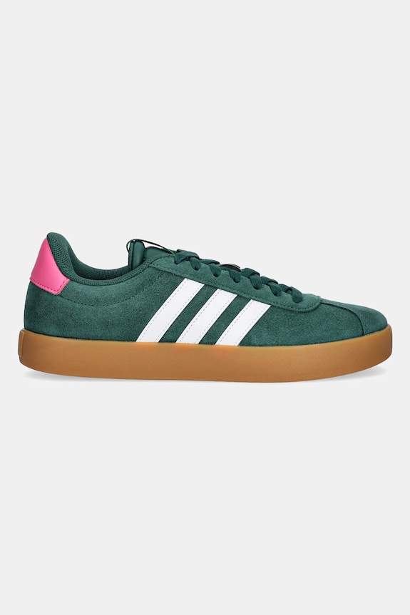 adidas sneakers din piele intoarsă Vl Court 3.0 JP7538 verde SS26