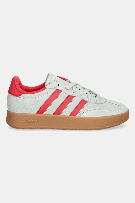 adidas sneakersy zamszowe Barreda JP7109 turkusowy SS25