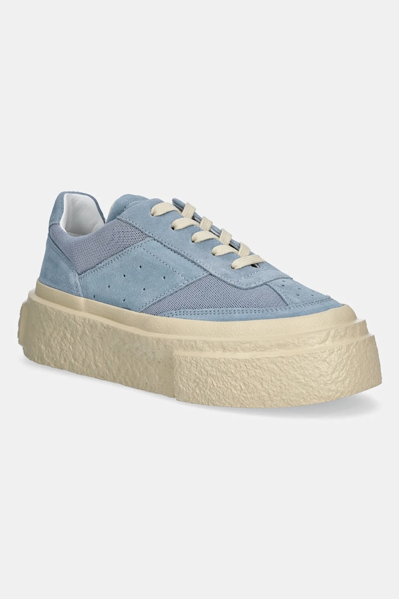 MM6 Maison Margiela sneakersy tekstylny niebieski S59WS0236
