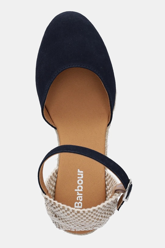 Barbour espadryle Elder granatowy LFO0765NY31