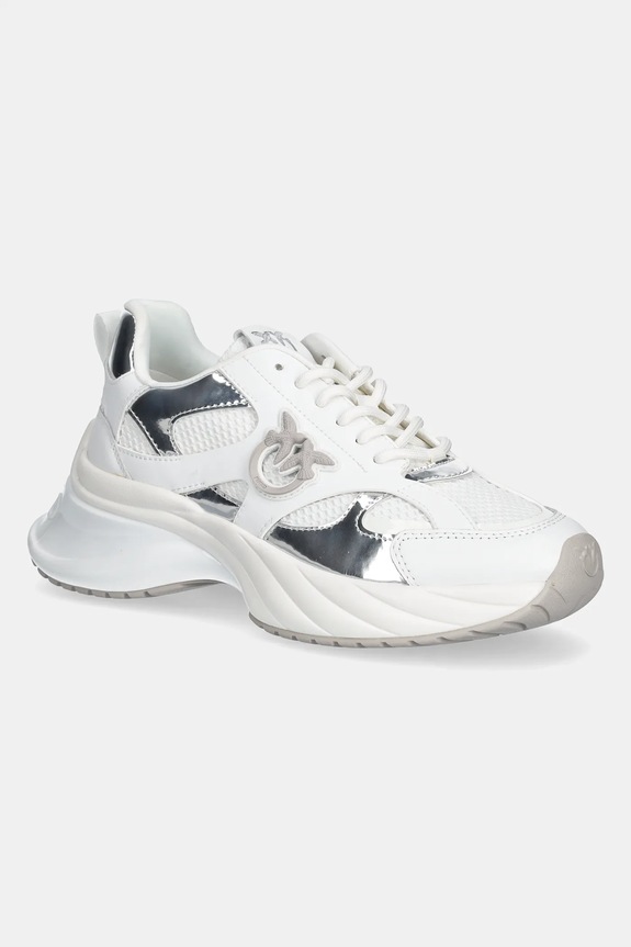 Pinko sneakersy Ariel tekstylny biały SS0067.E022.ZI6