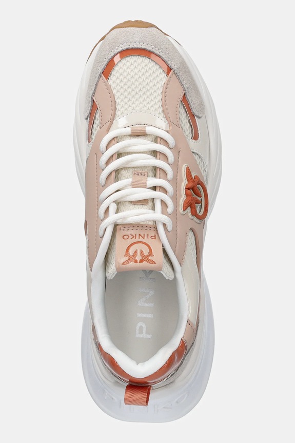 Pinko sneakersy Ariel beżowy SS0067.E023.W4E