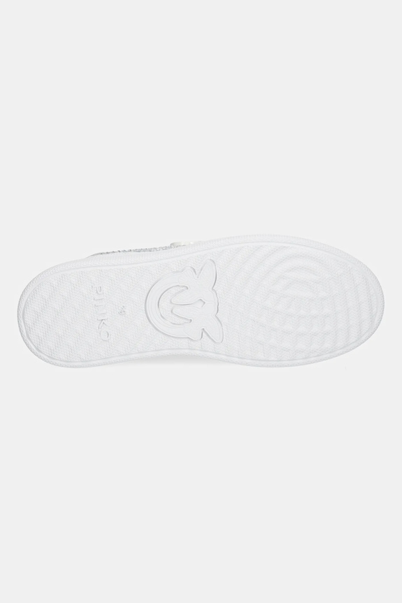 Pinko sneakersy skórzane Mandy SS0081.P082.Z1B biały