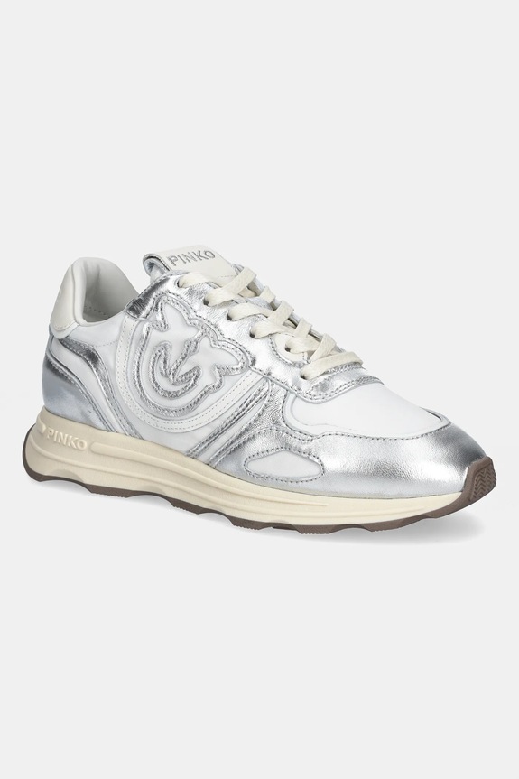 Tenisice Pinko Zoe tekstil srebrna SS0087.P085.ZZF