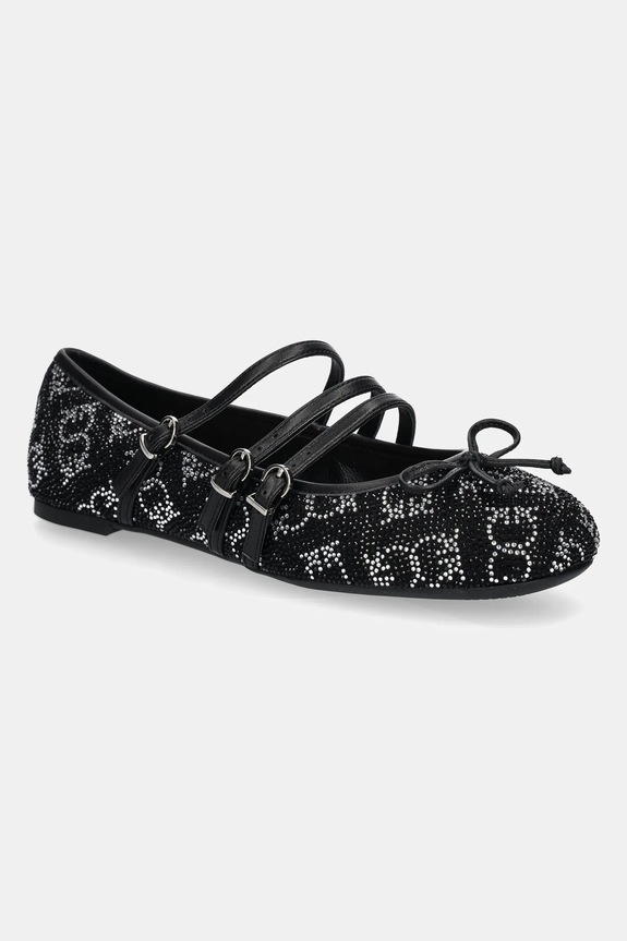 Pinko balerini Gioia textil negru SD0299.E025.Z99