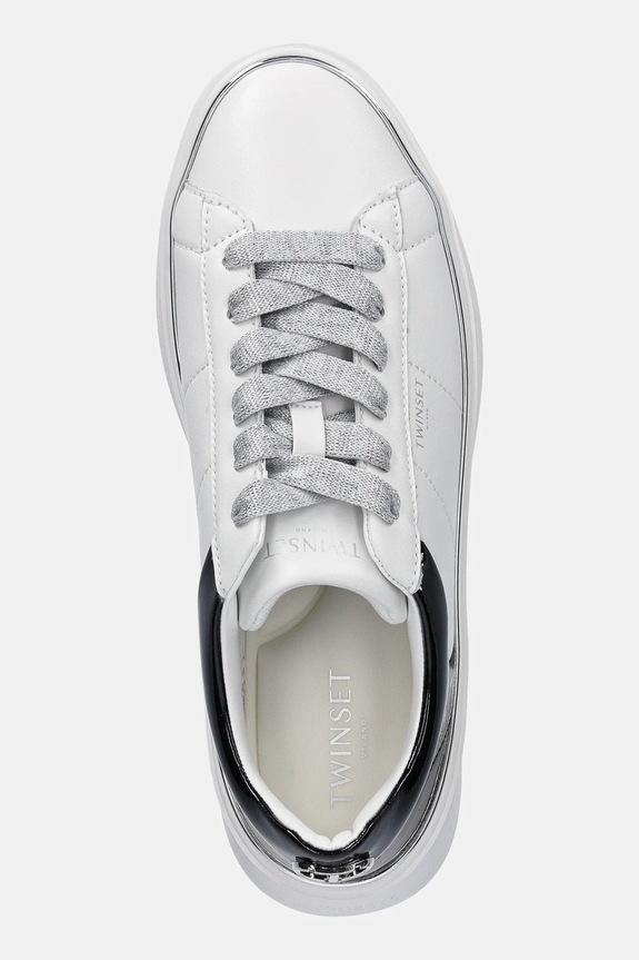 Twinset sneakersy biały 251TCP042.01870