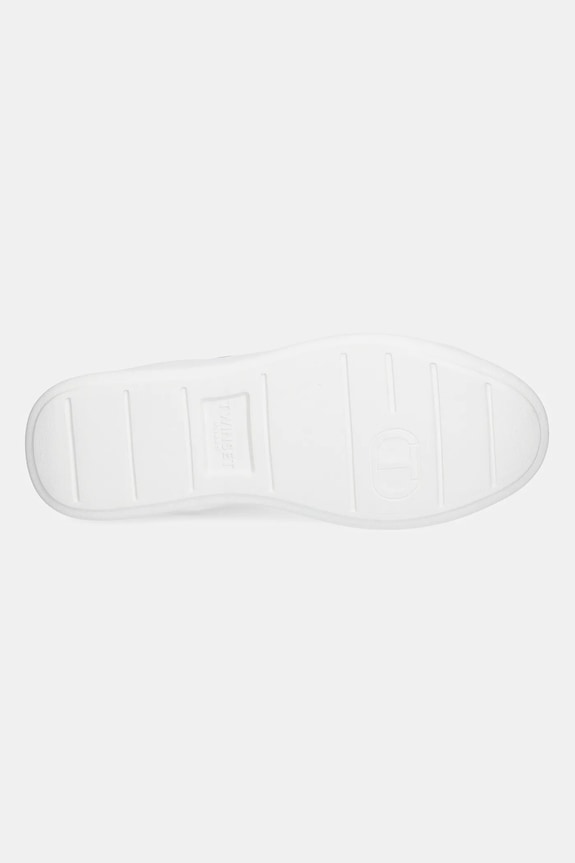 Usnjene superge Twinset 251TCP042.07049 bela