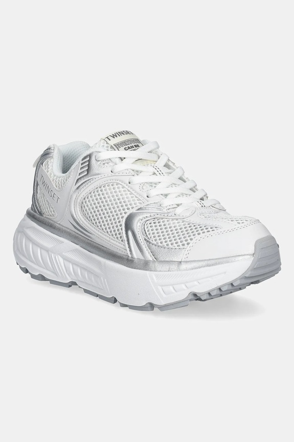 Tenisice Twinset sintetički bijela 251TCP030.00001