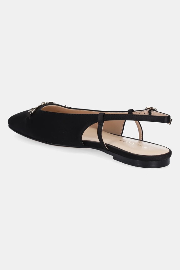 Încălțăminte Twinset balerini 251TCP082.00006 negru
