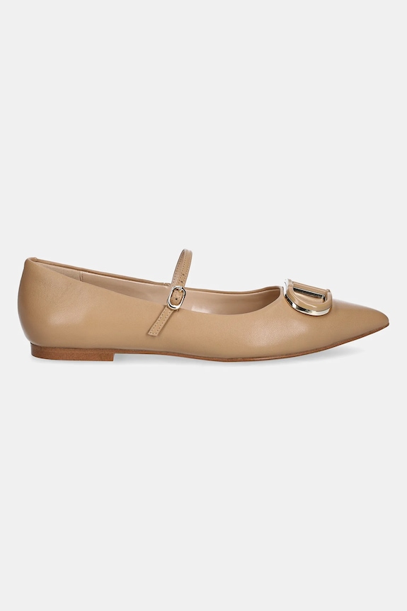 Baleríny Twinset 251TCP064.00044 hnědá SS25