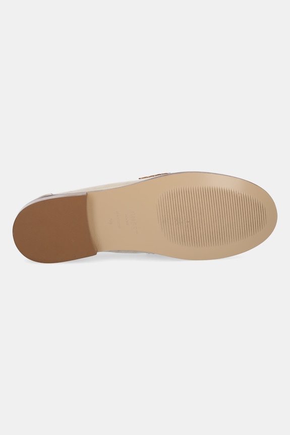 Kožené mokasíny Twinset 251TCP130.10366 zlatá