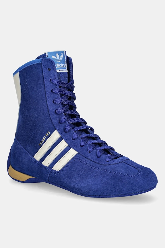 adidas Originals suede sneakers Rasant Mid grain leather navy JI2503