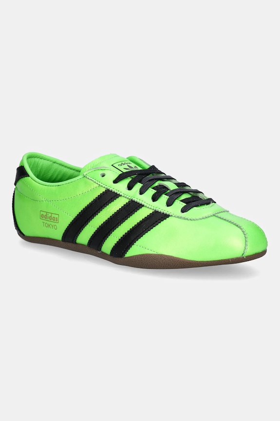 Шкіряні кросівки adidas Originals Tokyo Decon низька зелений JQ2155